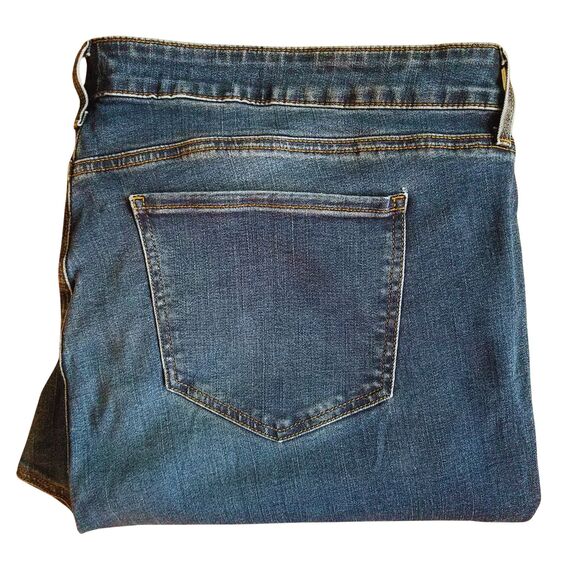 NYDJ Marilyn Straight Jeans Women’s 22W Blue Lift X Tuck Stretch Denim 44x30 - Picture 3 of 5